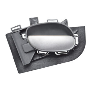 104453 MANIJA INTERIOR PG 206 01-09  NEGRO/PLATA PLASTICO DELANTERA/TRASERA IZQUIERDA