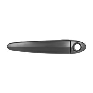 104513 MANIJA EXTERIOR BW X3 04-07  CON HOYO PARA LLAVE LISA NEGRA PLASTICO DELANTERA IZQUIERDA