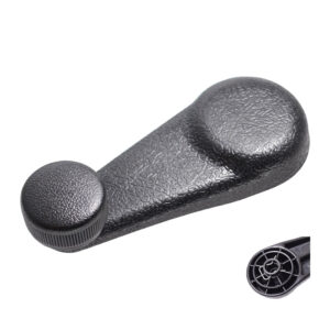 104575 MANIJA DE ELEVAR IZ NPR/ELF 94-08  PERILLA NEGRA PLASTICO NEGRO HUSHAN