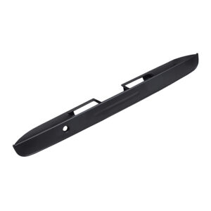 104673 MOLDURA 5TA PUERTA TY HIACE 06-19  SIN MANIJA CON HOYO PARA LLAVE SIN LUZ DE PLACA NEGRA CORRUGADA