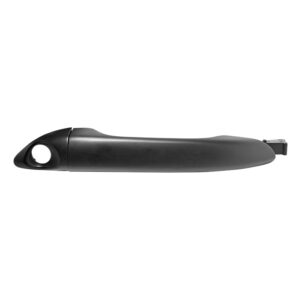 104722 MANIJA EXTERIOR HY GRAND I10 15-20  CON HOYO PARA LLAVE LISA NEGRA PLASTICO DELANTERA DERECHA