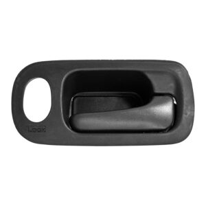 104758 MANIJA INTERIOR HD CR-V 02-06  CON HOYO CORRUGADA NEGRA DELANTERA DERECHA