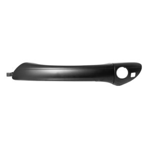 104787 MANIJA EXTERIOR MC CLASE-C 00-07/CLASE-E 03-09  CON HOYO PARA LLAVE/CON HOYO PARA SENSOR LISA NEGRA PLASTICO DELANTERA IZQUIERDA