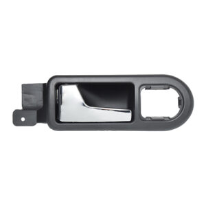 104795 MANIJA INTERIOR VW PASSAT 01-05  CON HOYO PARA CONTROL ESPEJO NEGRA/CROMO PLASTICO DELANTERA IZQUIERDA