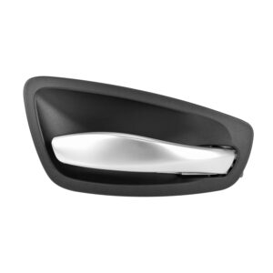 104814 MANIJA INTERIOR BW SERIE 1 08-11  NEGRO/PLATA PLASTICO DELANTERA/TRASERA DERECHA