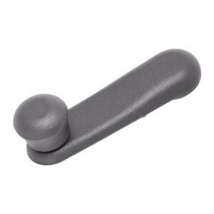 104942 MANIJA DE ELEVAR FT PALIO 01-10/STRADA 05-14  DG VISION 15-18  PERILLA NEGRA PLASTICO NEGRO