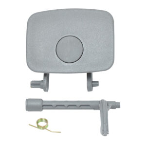 105036 MANIJA INTERIOR VW POINTER 97-99  PARA GUANTERA GRIS CLARO PLASTICO