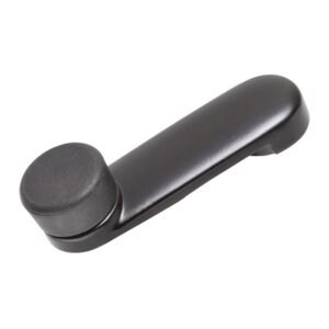 105058 MANIJA DE ELEVAR CV AVEO 08-17/CHEVY JOY / POP / SWING / PICK UP 94-12/MONZA 97-12/TORNADO 04-20/SONIC 12-17  PERILLA NEGRA 8 DIENTES BASE TODA METAL NEGRO