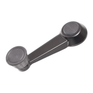 105112 MANIJA DE ELEVAR VW SEDAN 77-03  PERILLA NEGRA ZINC NEGRO REMACHE DE METAL