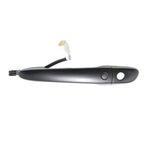105169 MANIJA EXTERIOR MZ 2 12-18/3 10-16/6 09-16/CX-5 14-16  CON HOYO PARA LLAVE CON SENSOR LISA NEGRA DELANTERA IZQUIERDA