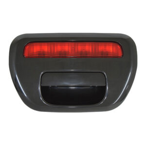 105180 MANIJA DE TAPA MT L200 06-15  MANIJA MAS BISEL CON STOP LISA NEGRA PLASTICO HUSHAN
