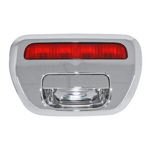 105181 MANIJA DE TAPA MT L200 06-15  MANIJA MAS BISEL CON STOP CROMO PLASTICO HUSHAN