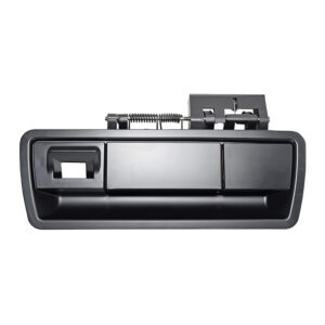 105183 MANIJA EXTERIOR NS ARMADA 04-15  CON HOYO PARA CAMARA 5TA PUERTA ELECTRICA LISA NEGRA