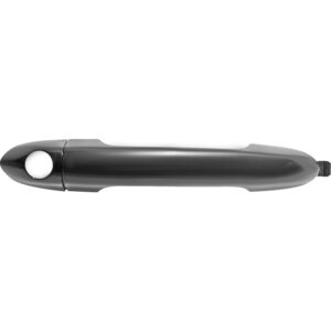 105645 MANIJA EXTERIOR KI RIO 16-17  CON HOYO PARA LLAVE SIN SENSOR LISA PARA PINTAR NEGRA PLASTICO DELANTERA IZQUIERDA