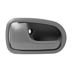105711 MANIJA INTERIOR MZ 323 FAMILIA/PROTEGE 95-03/626 93-02  CORRUGADA GRIS PLASTICO DELANTERA/TRASERA IZQUIERDA