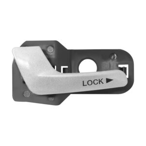 105955 MANIJA INTERIOR FT PALIO 05-10  PLATA PLASTICO TRASERA IZQUIERDA