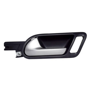 105961 MANIJA INTERIOR VW GOLF 07-09/BORA 05-10  CON HOYO SIN CONTROL NEGRO/PLATA PLASTICO HUSHAN DELANTERA IZQUIERDA
