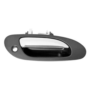 106012 MANIJA EXTERIOR AC TL 99-03  CON HOYO PARA LLAVE CROMADA/NEGRA DELANTERA DERECHA