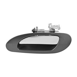 106015 MANIJA EXTERIOR AC TL 99-03  CROMADA/NEGRA PLASTICO HUSHAN TRASERA IZQUIERDA