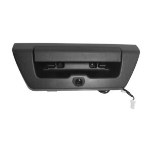 106123 MANIJA DE TAPA FD F-150/F-250/LOBO 15-20  SIN HOYO PARA LLAVE CON CAMARA INTEGRADA C/CABLEADO P/ADAPTAR 8MTS CORRUGADA NEGRA PLASTICO HUSHAN