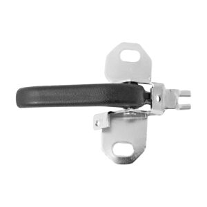 106141 MANIJA INTERIOR SZ SUPER CARRY 80-90/SAMURAI SJ410 91-95  CORRUGADA NEGRA ZINC CON PLASTICO DELANTERA/TRASERA IZQUIERDA