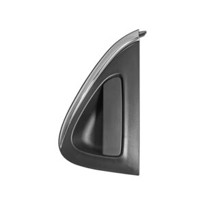 106281 MANIJA EXTERIOR CV SPARK 16-20  CORRUGADA NEGRA/CROMO PLASTICO HUSHAN TRASERA IZQUIERDA