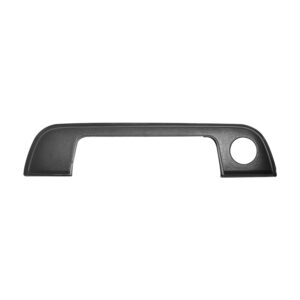 106309 MANIJA EXTERIOR BW Z3 96-02  CON HOYO PARA LLAVE SOLO BISEL CORRUGADA NEGRA PLASTICO DELANTERA IZQUIERDA
