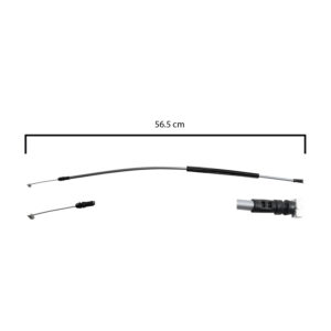 106340 CHICOTE CERRADURA TY COROLLA 03-08  56.5 CM BRA GENERICA Derecho/Izquierdo Delantera