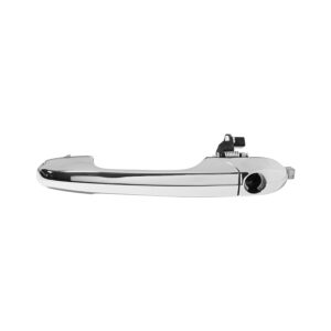 106433 MANIJA EXTERIOR AR 147 00-10  CON HOYO PARA LLAVE CROMADA PLASTICO DELANTERA IZQUIERDA
