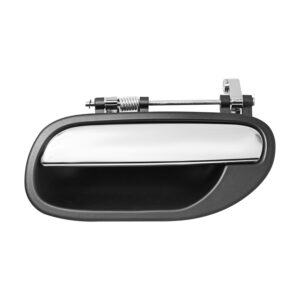 106453 MANIJA EXTERIOR VL S40 00-04  CROMADA/NEGRA PLASTICO TRASERA IZQUIERDA