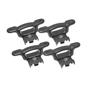106506 MANIJA DE TAPA FD F-150/F-250/LOBO 09-20/SUPER DUTY 17-20  CON CILINDRO Y LLAVES 4 PIEZAS GANCHO DE TAPA CORRUGADA NEGRO METAL TAPA CAJA