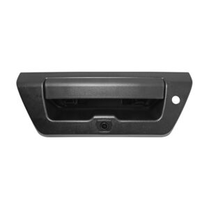 106543 MANIJA DE TAPA FD LOBO/F-150 15-18  CON HOYO PARA LLAVE CON CAMARA INTEGRADA C/CABLEADO P/ADAPTAR 8MTS CORRUGADA NEGRA PLASTICO HUSHAN