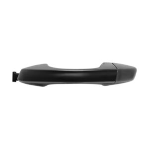 106559 MANIJA EXTERIOR VW GOLF 15-18  ST LEON 14-18/IBIZA 18-20  PARA LLAVE OCULTA SIN HOYO SIN SENSOR LISA NEGRA PLASTICO DELANTERA IZQUIERDA