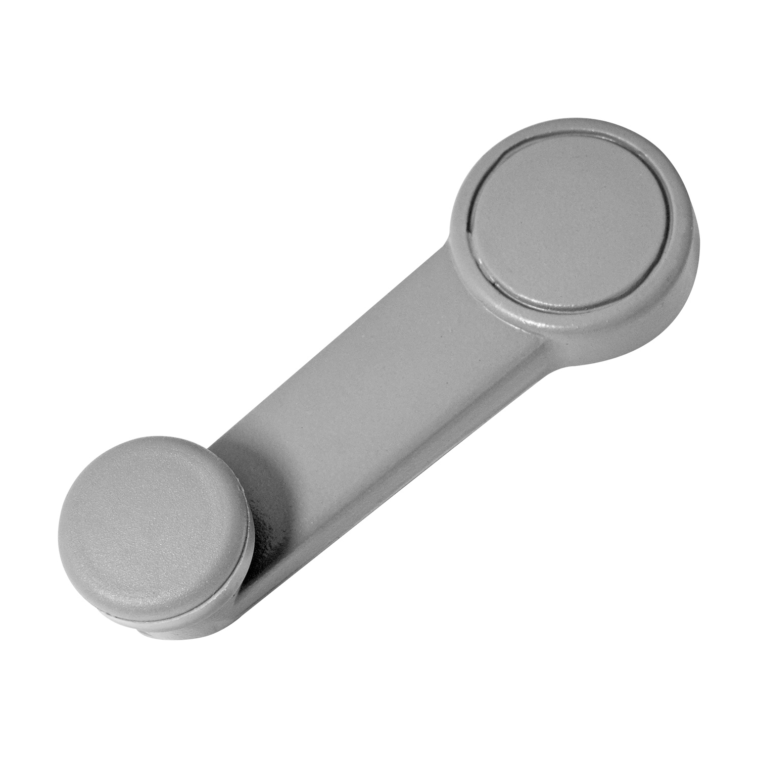 106620 MANIJA DE ELEVAR FD COURIER 01-12/ECOSPORT 04-12/FIESTA 97-10/FIGO 16-20/FOCUS 00-11/IKON 01-15/KA 01-08/RANGER 13-20 PERILLA GRIS BASE TODA METAL GRIS
