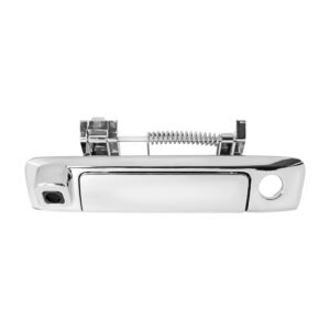 106627 MANIJA DE TAPA FD RANGER 13-19  CON HOYO PARA LLAVE / CON HOYO PARA CAMARA CROMADA PLASTICO HUSHAN