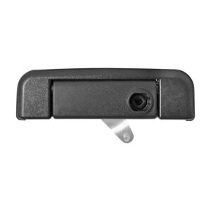 106863 MANIJA DE TAPA TY HILUX 89-04/VIGO 05-15  CON HOYO PARA LLAVE CORRUGADA NEGRA PLASTICO HUSHAN