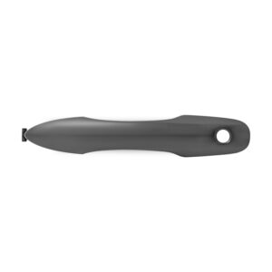 106925 MANIJA EXTERIOR TY CAMRY 18-21/COROLLA 20-21/PRIUS 16-21/HIACE 20-21  CON HOYO PARA LLAVE SIN SENSOR LISA NEGRA PLASTICO DELANTERA IZQUIERDA