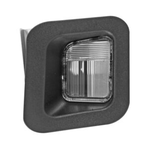 106956 CUBIERTA LUZ DE PLACA DG RAM 02-18  NEGRA HUSHAN 12VCC TRASERA DERECHA