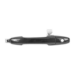 107029 MANIJA EXTERIOR HD CIVIC 06-11/PILOT 09-15  CON HOYO PARA LLAVE FIBRA DE CARBON NEGRA PLASTICO DELANTERA IZQUIERDA