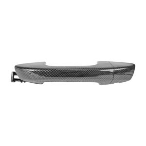 107035 MANIJA EXTERIOR VW GOLF 10-14/PASSAT 12-16  SIN HOYO PARA LLAVE FIBRA DE CARBON NEGRA PLASTICO HUSHAN DELANTERA IZQUIERDA