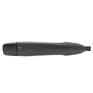 107048 MANIJA EXTERIOR NS FRONTIER/NP300 16-20 SIN HOYO PARA LLAVE CON SENSOR CON CONECTOR TIPO UNIVERSAL LISA NEGRA PLASTICO HUSHAN DELANTERA DERECHA
