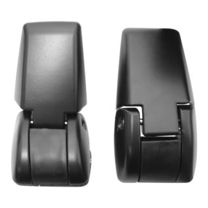107071 BISAGRA DE PUERTA LC AVIATOR 03-05 JUEGO NEGRA METAL VIDRIO 5TA PUERTA DER/IZQ