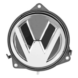 107150 CHAPA DE CAJUELA VW GOLF 15-20 ELECTRICA CON EMBLEMA GENERICO GIRATORIA PLASTICO 12VCC 2 PINS