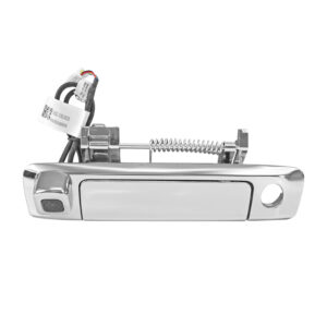 107169 MANIJA DE TAPA FD RANGER 13-22  CON HOYO PARA LLAVE CON CAMARA INTEGRADA C/CABLEADO P/ADAPTAR 8MTS CROMADA PLASTICO HUSHAN