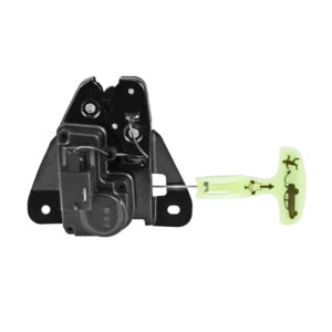 107257 CHAPA DE CAJUELA DG AVENGER 08-14/CHARGER 06-18 CR 200 11-14/300 05-18 DG CHALLENGER 08-14/DART 13-16 ELECTRICA CON MANIJA METAL 12VCC 3 PINS