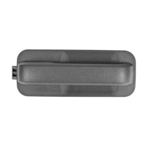 107354 MANIJA EXTERIOR FD F-150/F-250/LOBO 15-20/SUPER DUTY 17-20 SIN HOYO PARA LLAVE SIN SENSOR CORRUGADA NEGRA PLASTICO DELANTERA/TRASERA DERECHA
