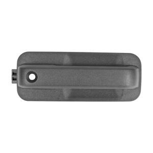 107358 MANIJA EXTERIOR FD F-150/F-250/LOBO 15-20/SUPER DUTY 17-20 CON HOYO PARA LLAVE SIN SENSOR CORRUGADA NEGRA PLASTICO DELANTERA DERECHA