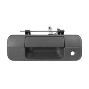 107388 MANIJA DE TAPA TY TUNDRA 07-13  CON HOYO PARA LLAVE Y SIN HOYO PARA CAMARA CORRUGADA NEGRO ZINC CON PLASTICO HUSHAN