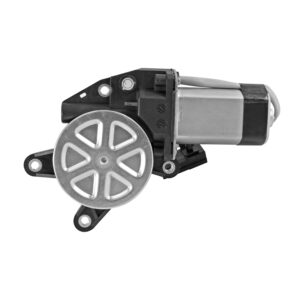 107500 MOTOR DE ELEVADOR ELECTRICO NS FRONTIER 98-15/X-TERRA 98-00  2 PINS ENCHUFE RECTO CUADRADO 12VCC 4 35 CM HUSHAN DELANTERO DERECHO