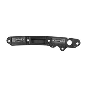 107622 MANIJA INTERIOR VW BORA 05-10/PASSAT 06-10  MOLDURA DE CAJUELA NEGRA PLASTICO CON BASE CON LUZ DE PLACA HUSHAN